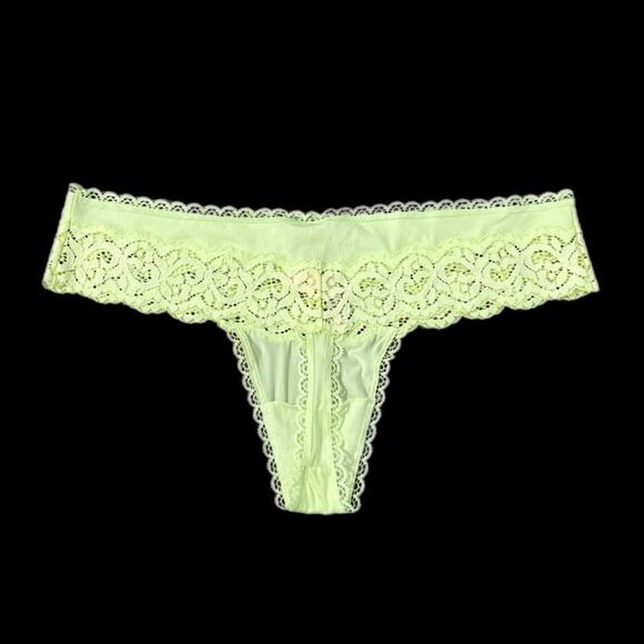 Victoria’s Secret Body by Victorias Supersoft with lace thong panty XLarge - Picture 1 of 4